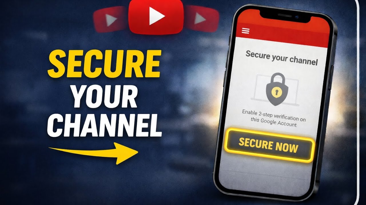 How To Secure Your YouTube Channel (Stop Hijacking & Hacking 2026)