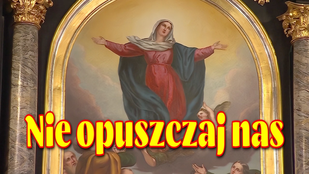 Nie opuszczaj nas, boś Ty Matką nam została, gdyś pod krzyża drzewem stała. Nie opuszczaj nas Matko!