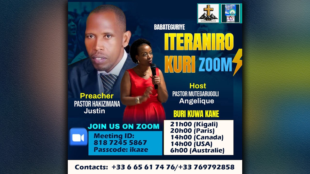 ITERANIRO KURI ZOOM | 05.02.2026