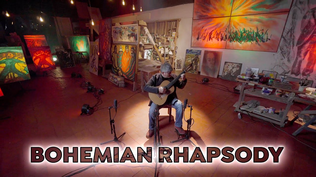 BOHEMIAN RHAPSODY, solo guitar.