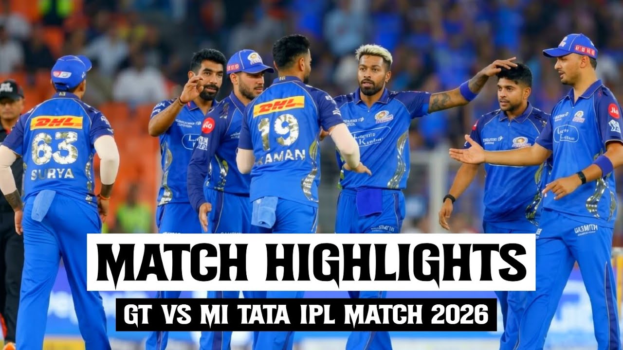 GT 🆚 MI IPL 30th Match Highlights 2026 || MI vs GT Full Match Highlights ipl 2026 || GT 🆚 MI