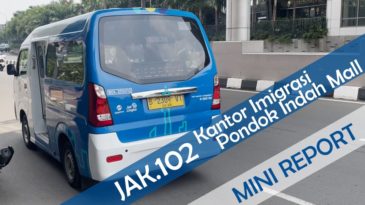 FREE RIDES TO PIM! | Mikrotrans JakLingko | JAK.102 Imigrasi Pondok Pinang to Pondok Indah Mall 3