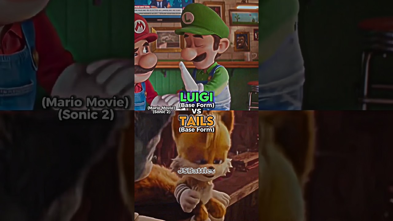 Luigi vs Tails
