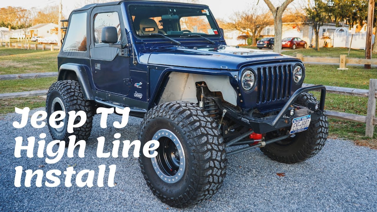 Jeep TJ HighLine Fender Install