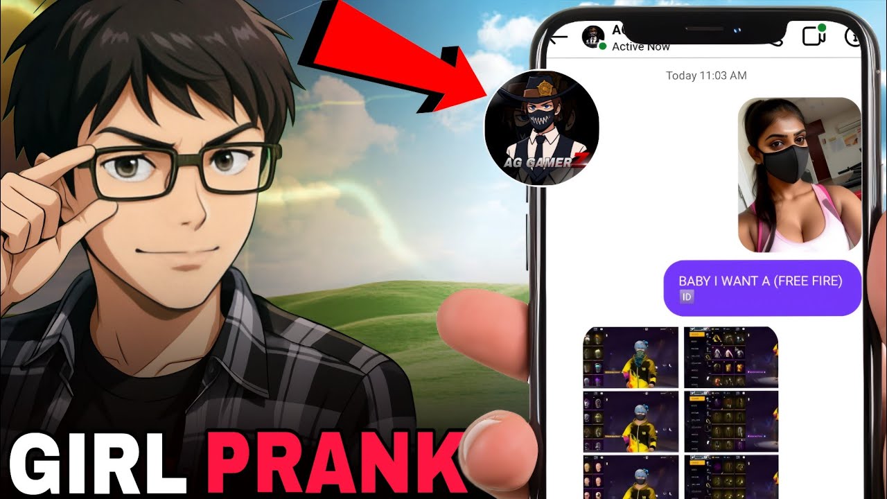 1500 Wali ID FREE Mein Le Li | Girl Ban Ke Scam Ka Badla! | AG Gamerz Prank Exposed!