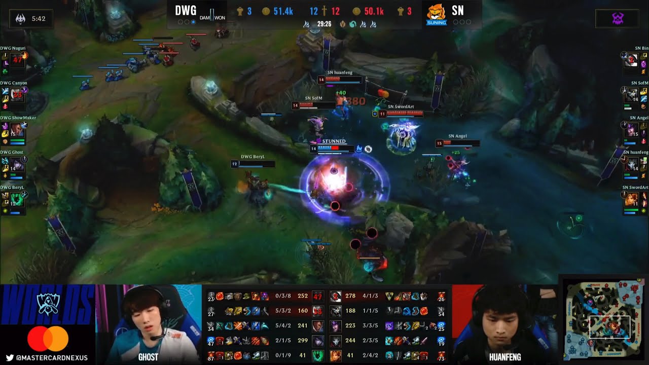 SN Sofm STYLING on DWG with Rengar during Worlds 2020 Finals