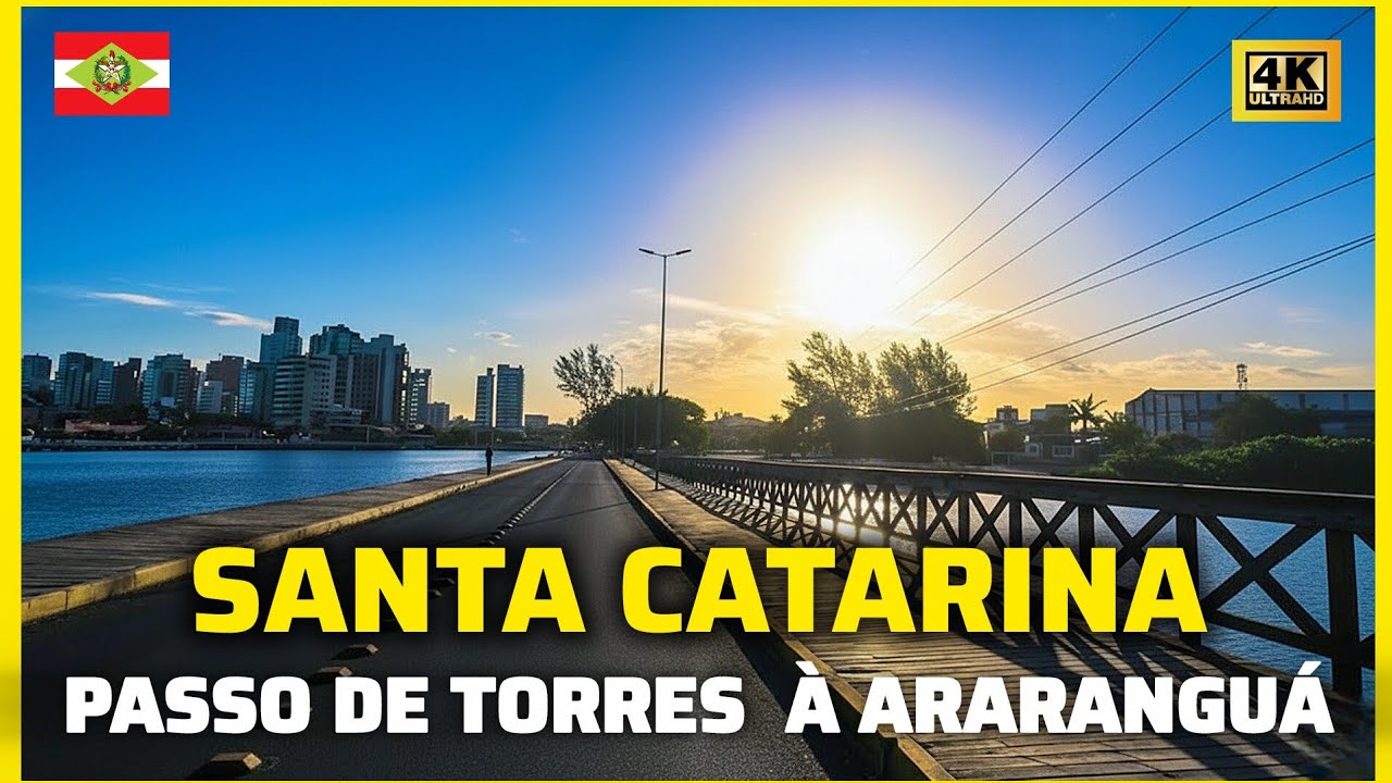 🎬 Sul de Santa Catarina: A Estrada Entre Passo de Torres e Araranguá 📸
