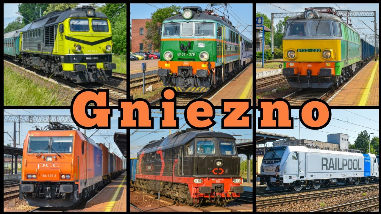 Pociągi Gniezno - Czerwiec 2021