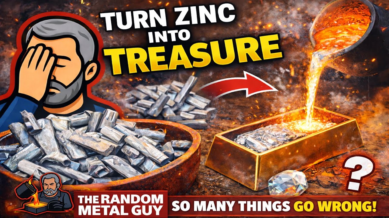 The Zinc Smelt That Fought Back | Wheel Weights to Ingots