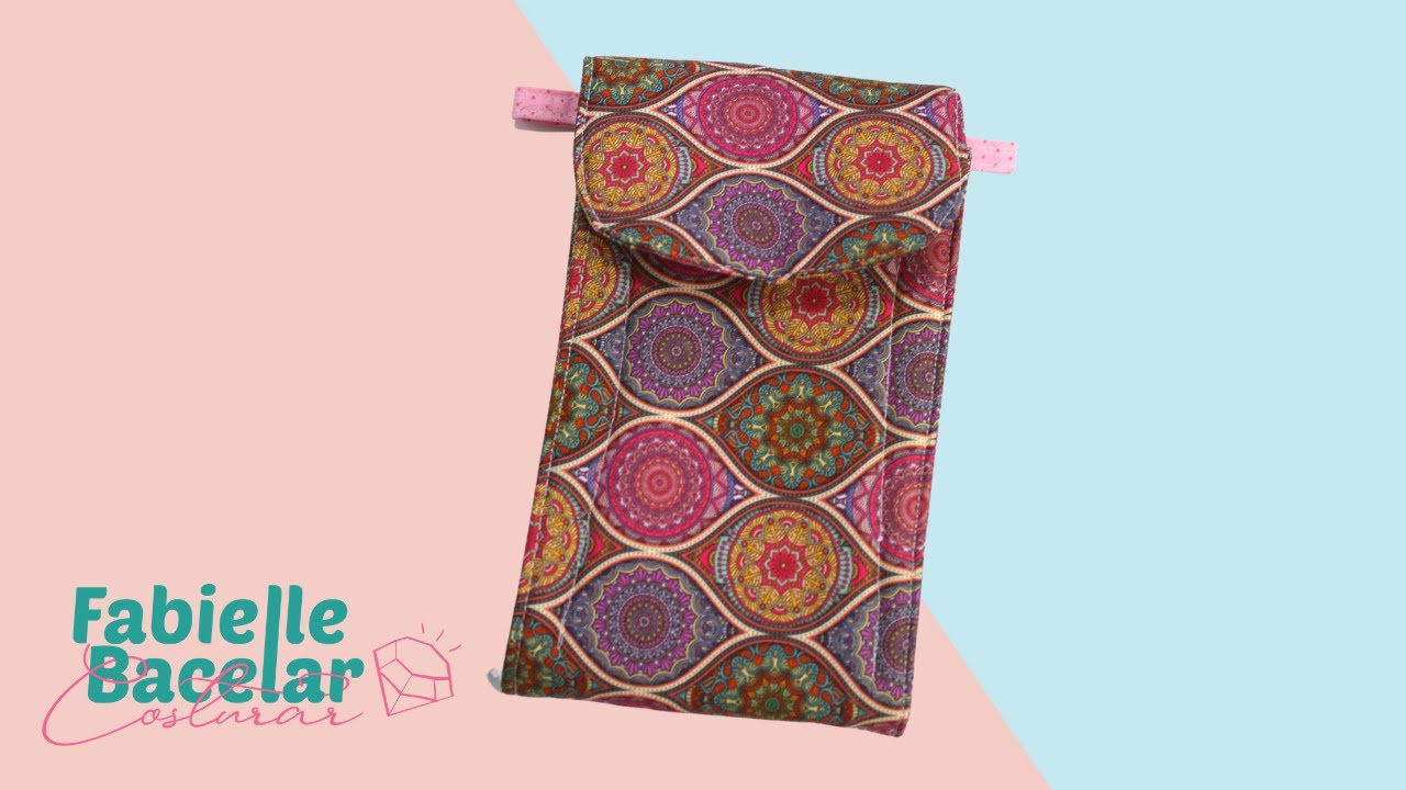 Porta Celular com Divisórias - Fazer e Vender - Fabielle Bacelar - Peça 0146