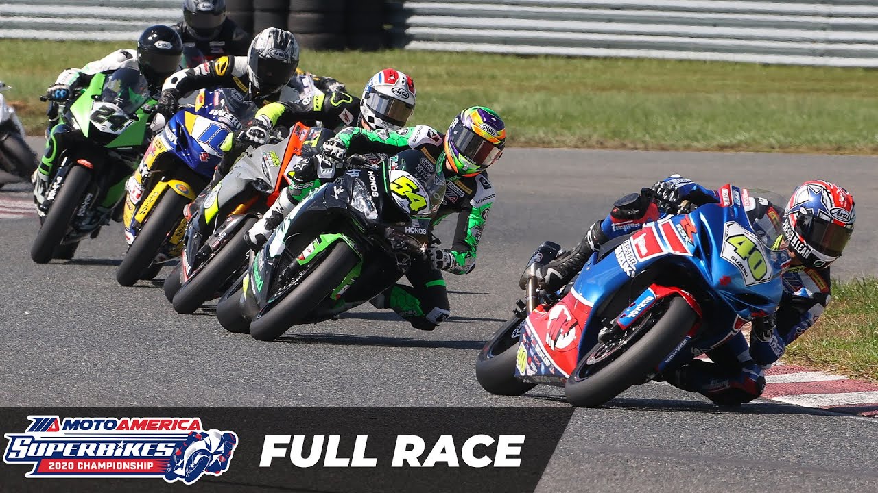 MotoAmerica Supersport Race 1 at New Jersey 2020