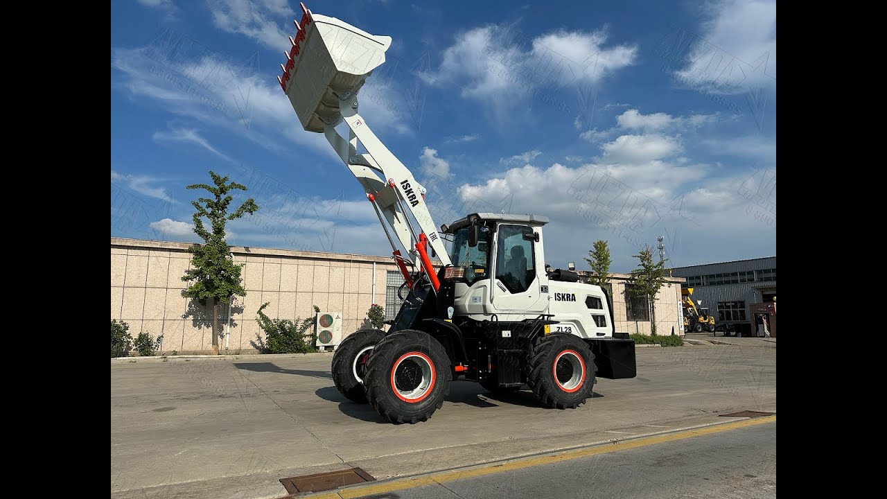 Фронтальный погрузчик ISKRA ZL28 получил РЕСТАЙЛ. Искра зл 28