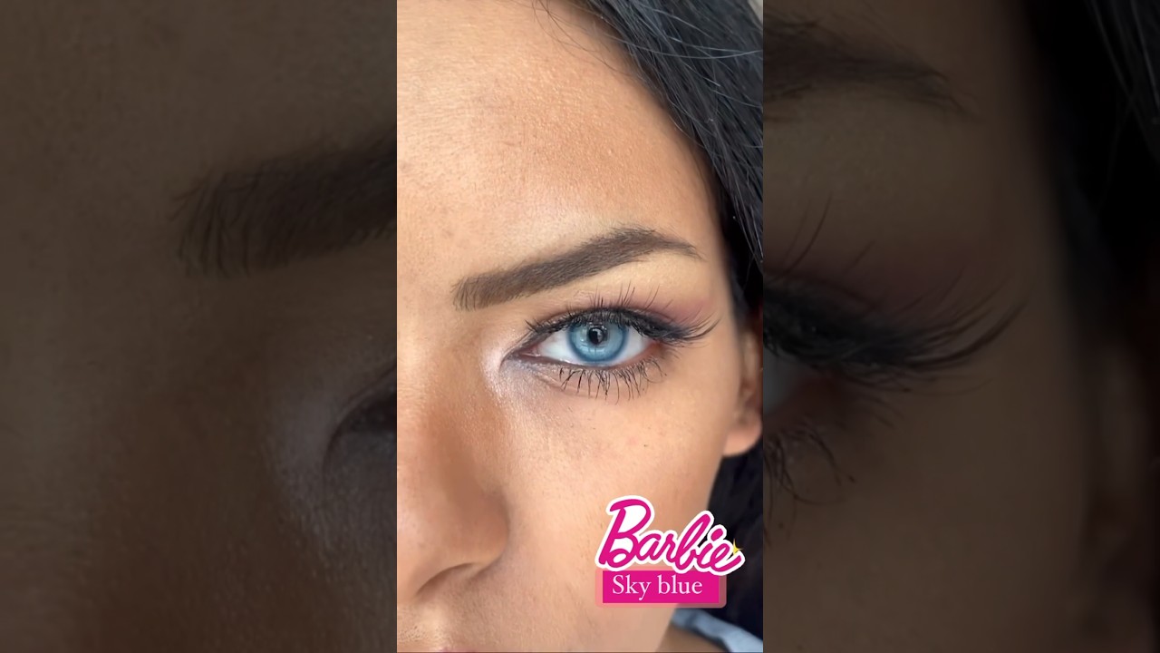 Lente Barbie Sky blue #lentedecontato #makeup #lente #lentesdecontato #makeuptutorial #lentes