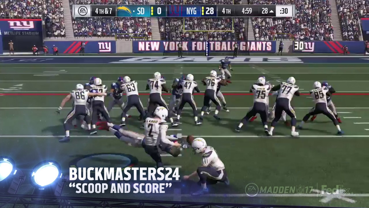 Madden 17 Gameplay | Plays of the Week 11
