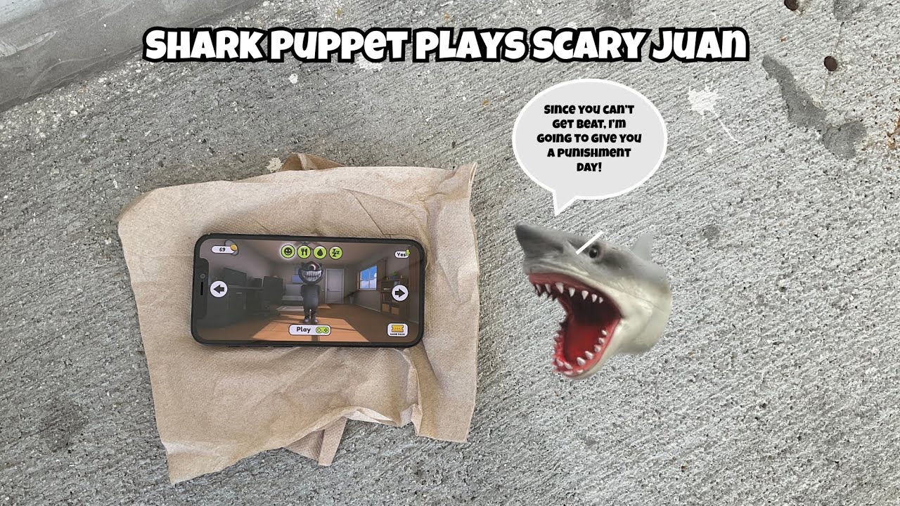 SB Movie: Shark Puppet играет Страшного Хуана!
