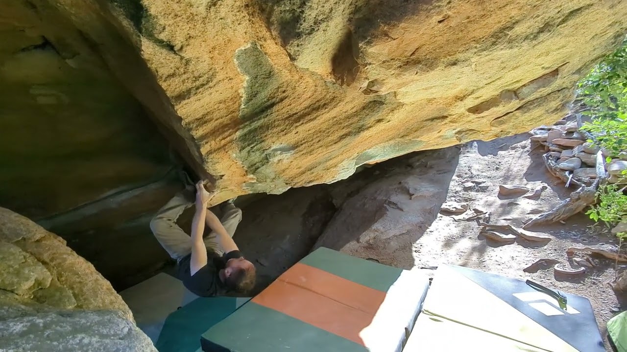 Dirty lies (7a+) - Fields of Joy - Rocklands [Juanmi]