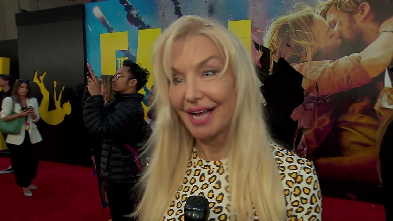 THE FALL GUY: Heather Thomas at red carpet premiere | ScreenSlam