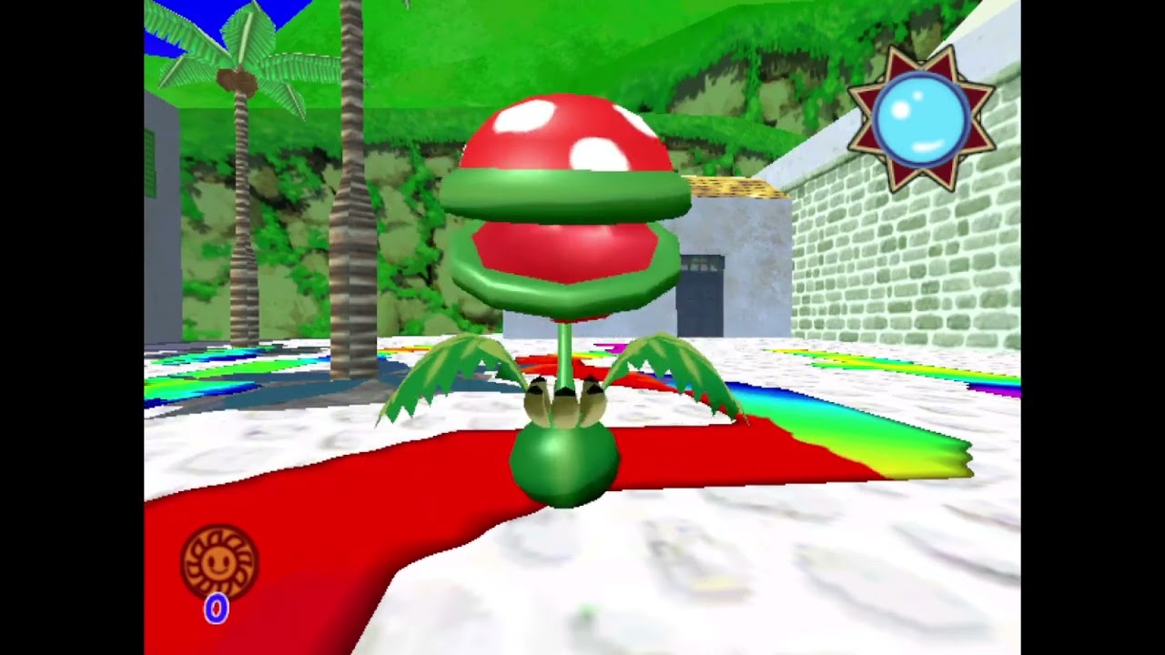 Early Piranha Plant Design - Sunshine Spaceworld Hack