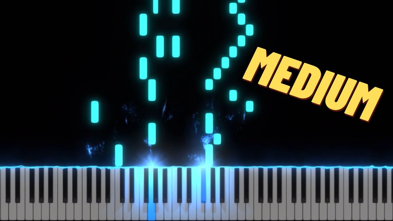 The Entertainer | Scott Joplin | Piano Tutorial | Medium | JAircR4ft