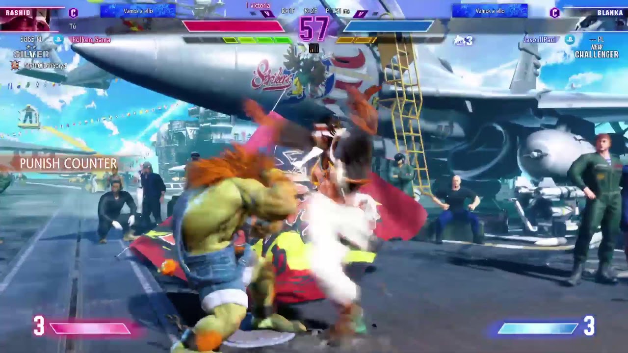 Street Fighter 6 - Rashid [Historia/Arcade] Desafios/Online Marches