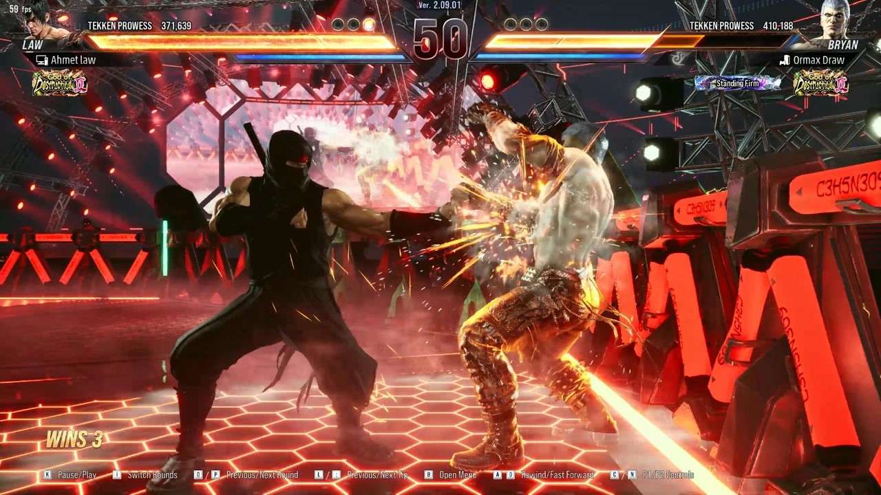 Tekken 8 law online (Ranked) Crazy God 2 Bryan Player Matchs