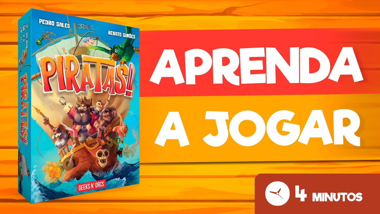 Piratas! - Aprenda a jogar em 4 minutos