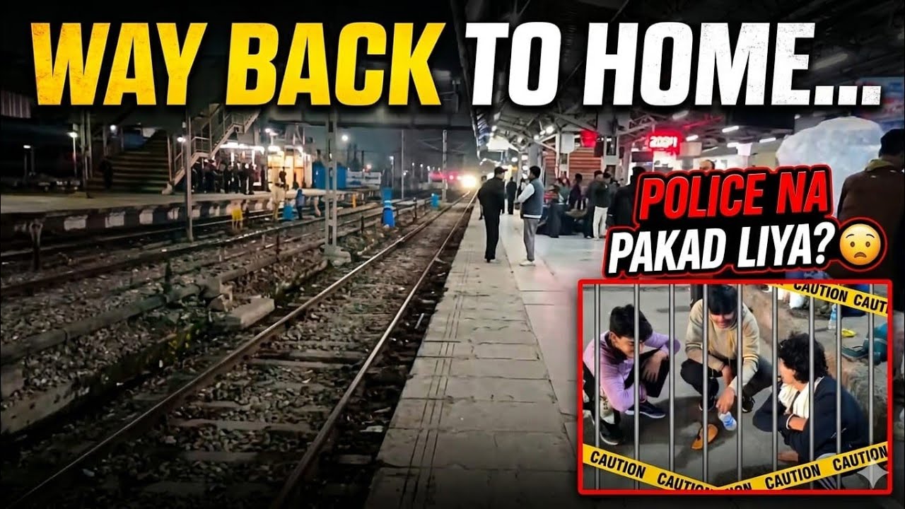 Way to Home police n pakad lia 😱