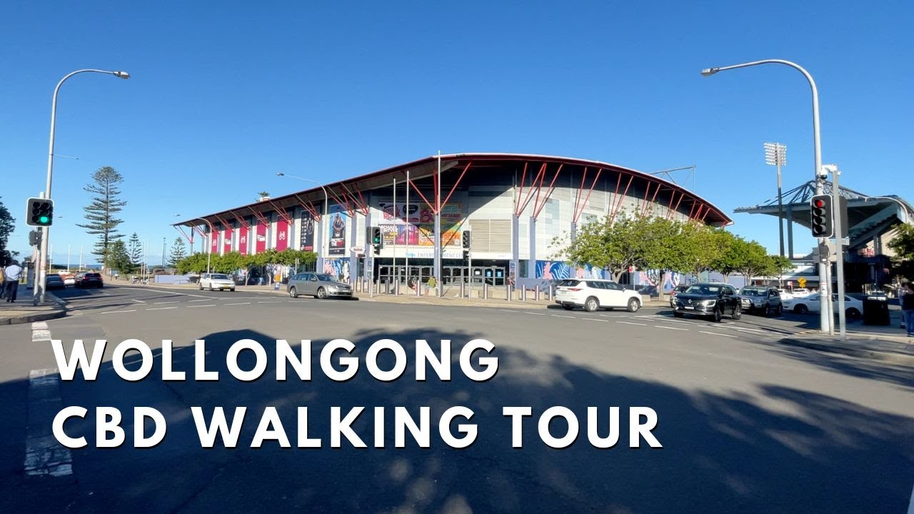 [4K] Wollongong CBD - Walking Tour, Australia
