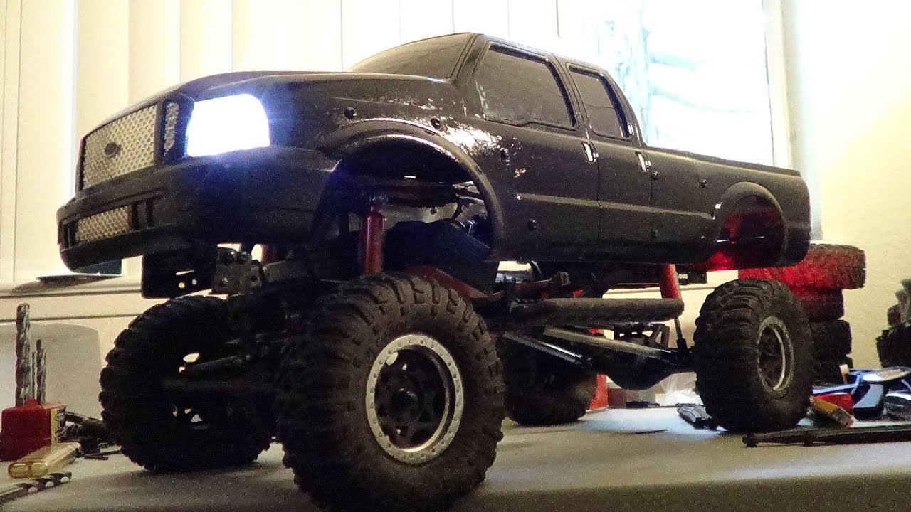 SCX10 F-350 Hard body BUILD PROJECT. #25