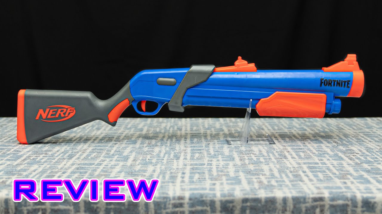 [ОБЗОР] Nerf Fortnite Pump SG