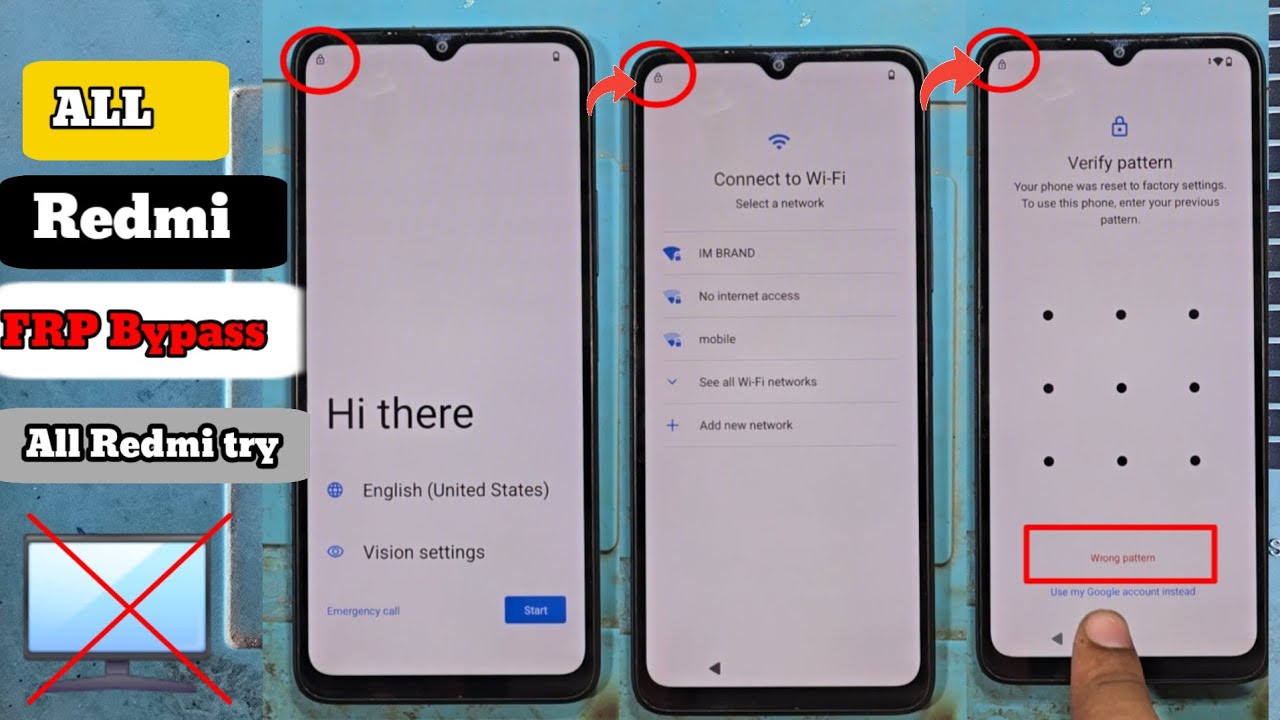 ALL REDMI FRP BYPASS | ALL REDMI GOOGLE ACCOUNT BYPASS | ALL REDMI FRP LOCK 🔐 BYPASS 💯 WORK 