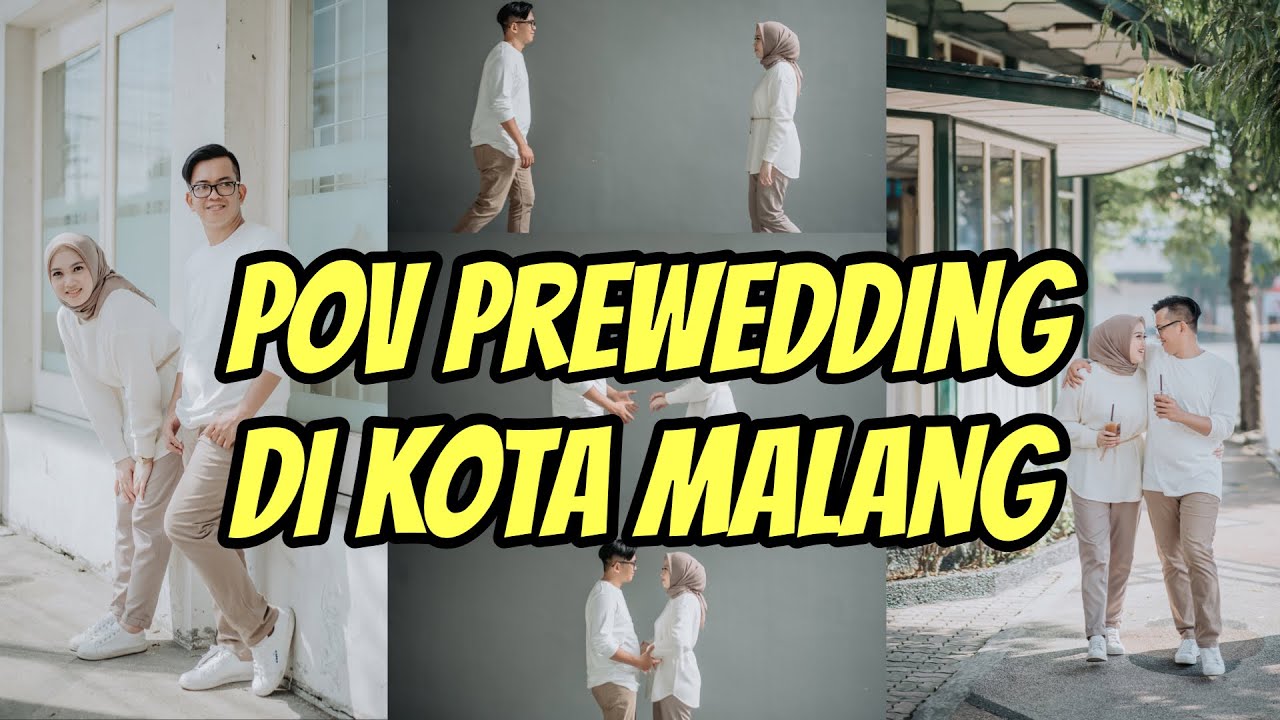 POV PHOTOGRAPHY | BEHIND THE SCENE DAN POV PHOTO PREWEDDING KELILING MALANG KOTA