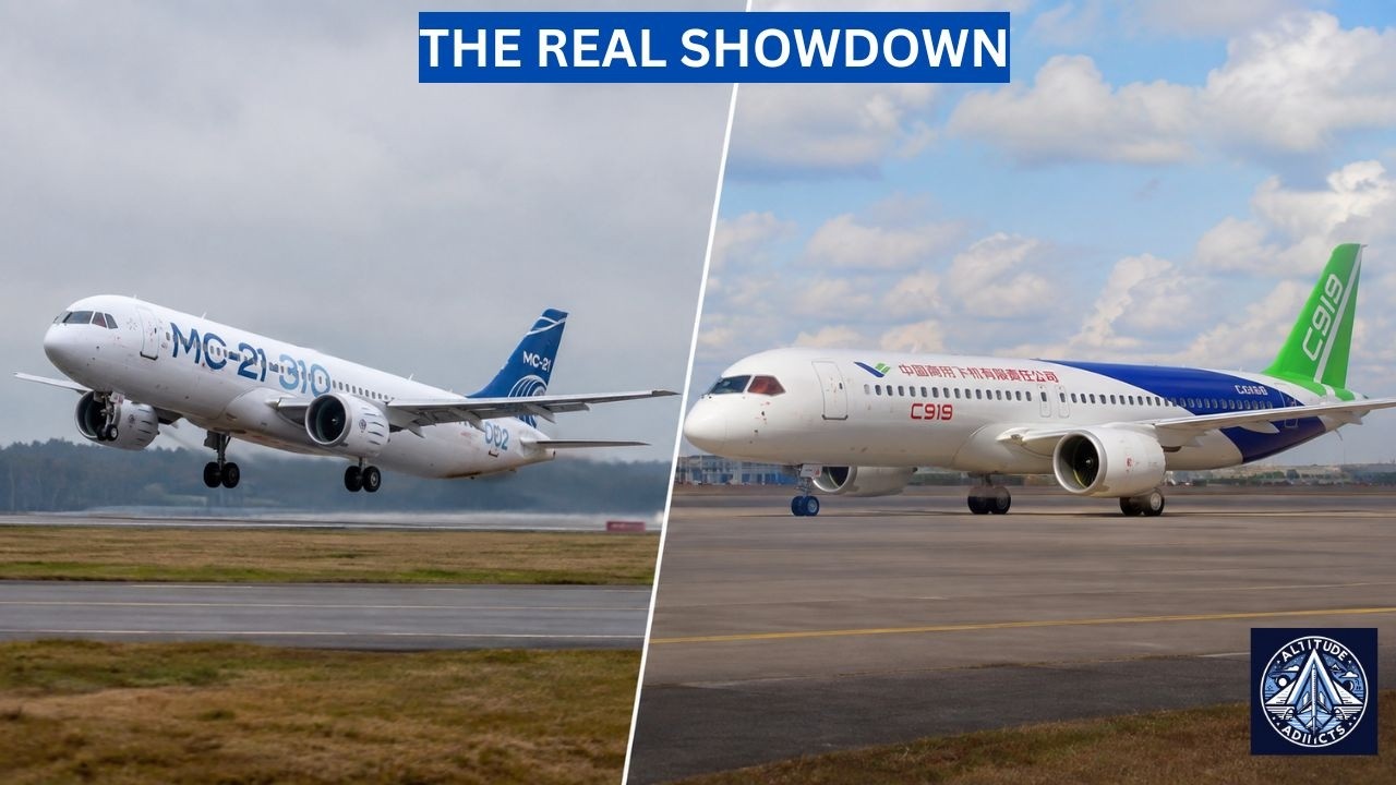 МС-21 вступает в гонку, но китайский C919 уже летает