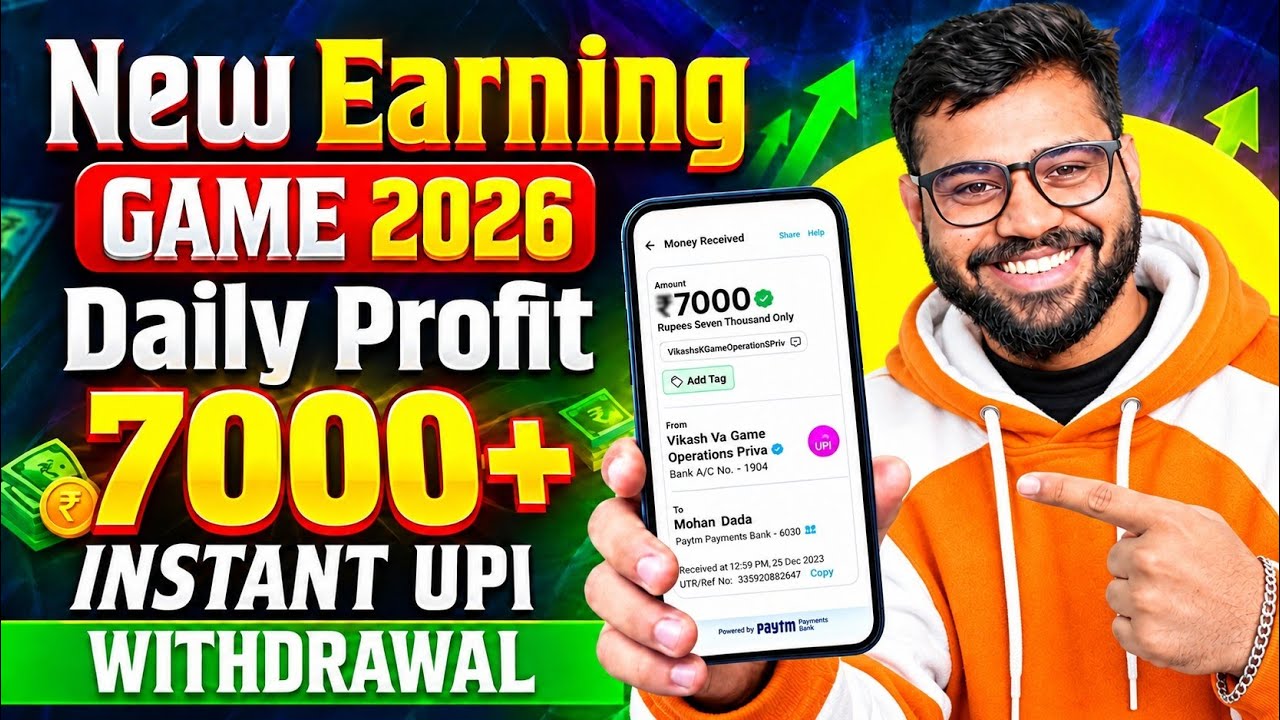 Paisa kamane wala app 2026 | NEW UPI MONEY EARNING APP | New Earning App Today
