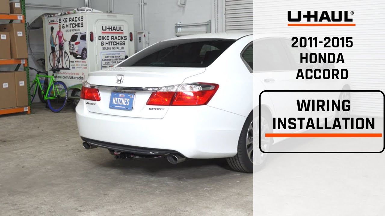 2011-2015 Honda Accord | U-Haul Trailer WIRING Installation