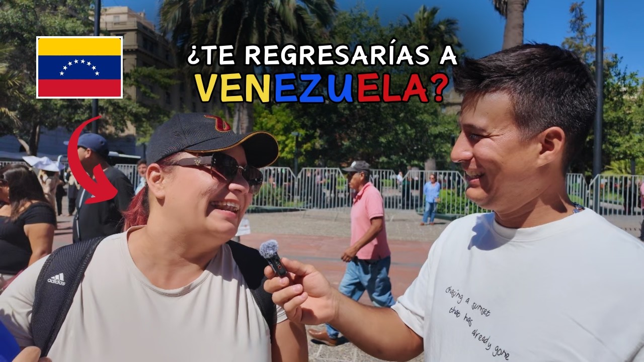 Le HICIMOS esta pregunta a VENEZOLANOS en CHILE