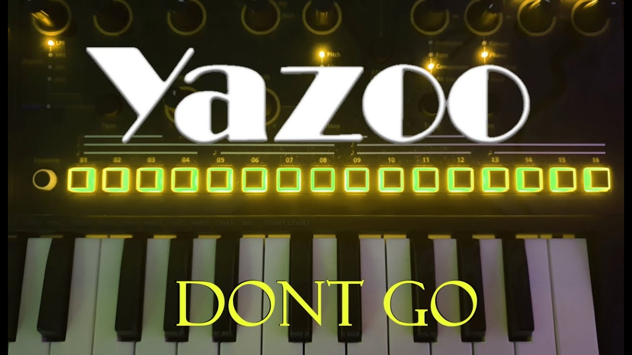 Yazoo - Dont Go - cover made DAWLESS with MC 707 and JD-Xi