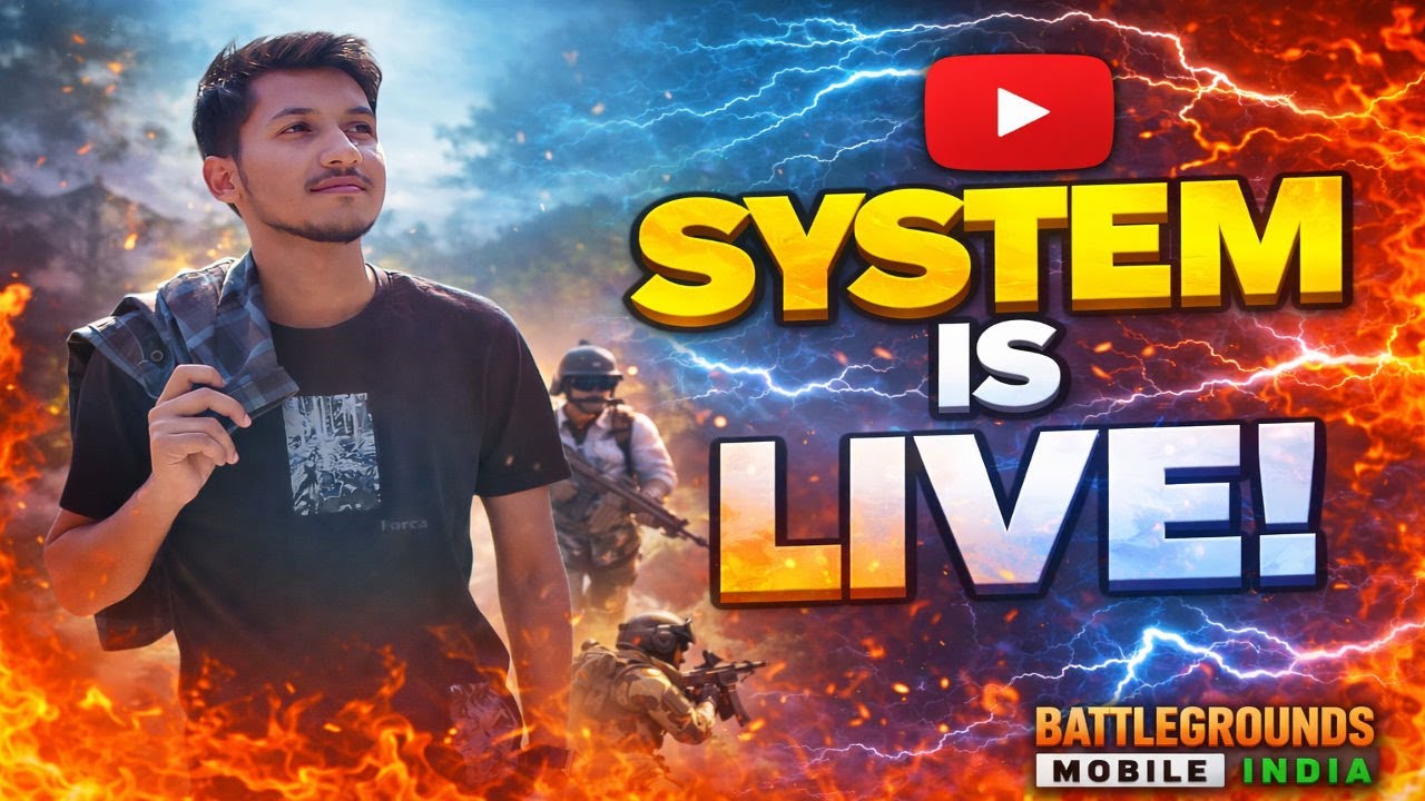 BGMI AGRESSIVE LIVE GAMEPLAY IG SYSTEM YT