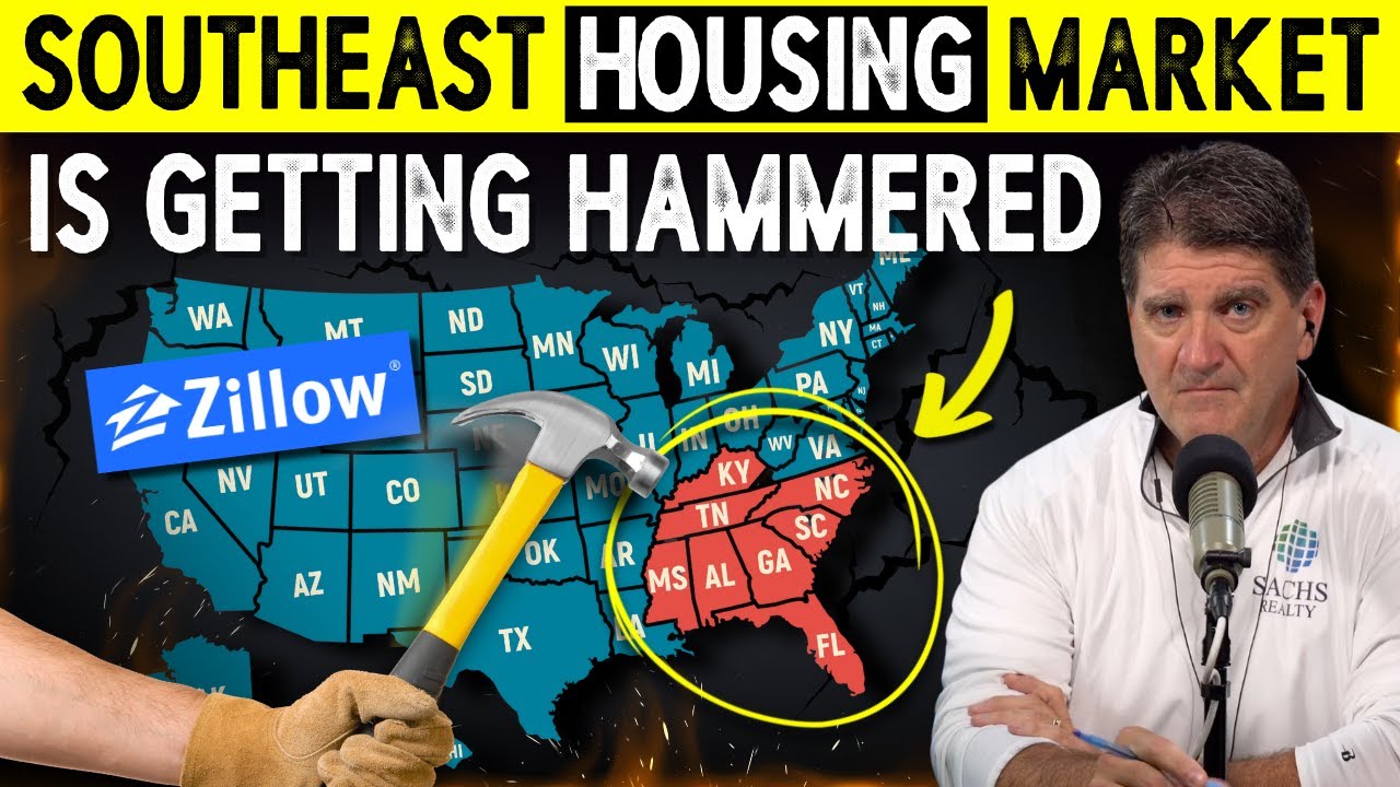 Southeast Housing Market is Getting Torn Apart - Buyers are DONE (Real Estate Update)