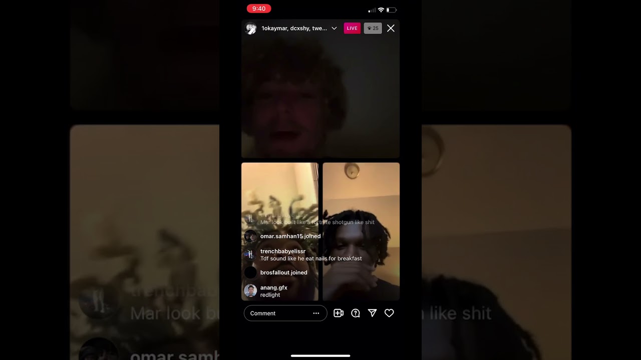 Okaymar Dcxshy Twentywrld Talent Show on IG Live **Gone Wrong 💀💀 11/1/21