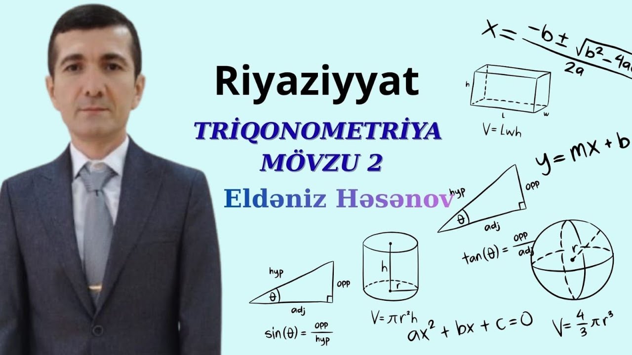 TRİQONOMETRİYA dərs izahı 2