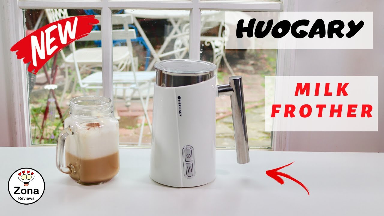 HUOGARY ❤️ Электрический вспениватель молока и пароварка ⭐️ Обзор ✅