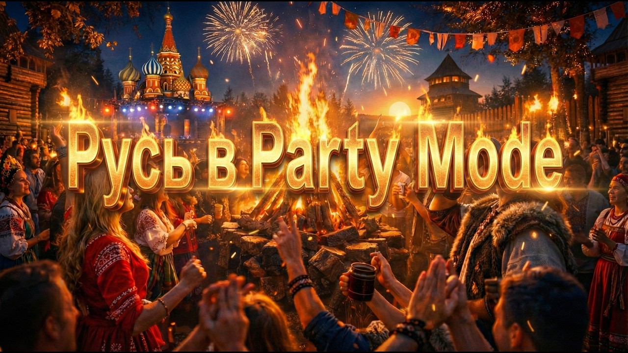Русь в Party Mode – Dark Russian Folk EDM Club Banger | Deep Bass 128 BPM 🔥🖤