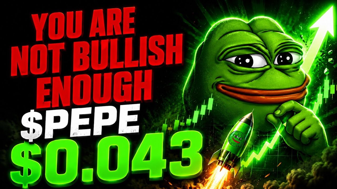 PEPE COIN HOLDERS: You're NOT Bullish Enough... Here's Why