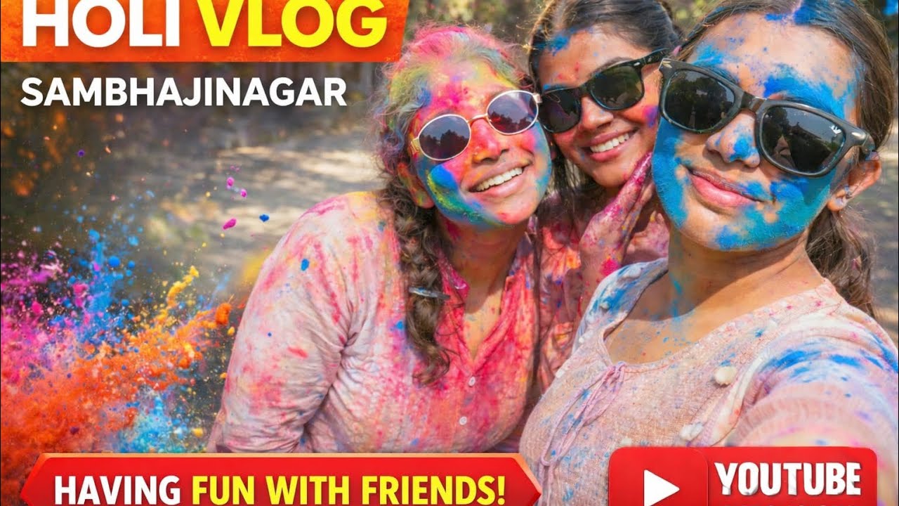 Ch Sambhaji Nagar Chi Holi 🫟