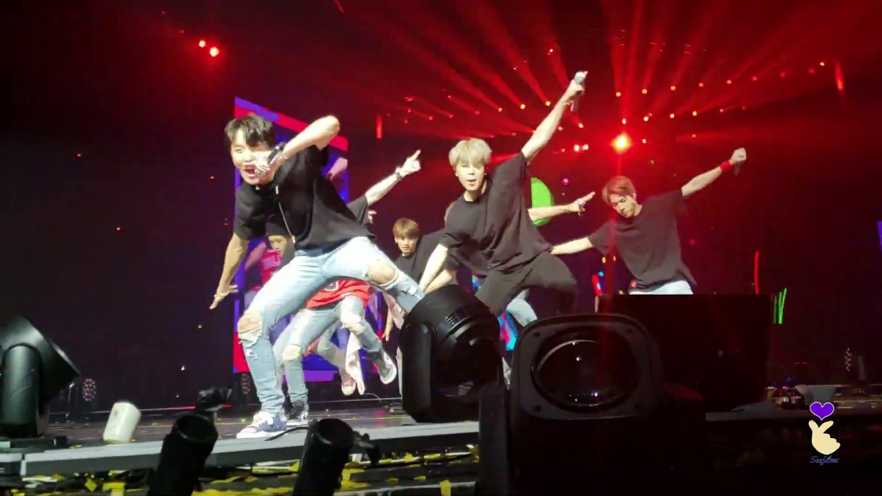 BTS LY Tour Chicago Day 2: So What + Anpanman
