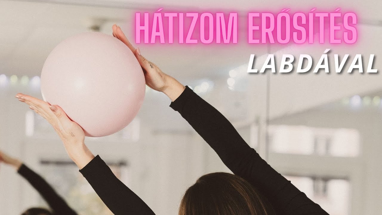 Hátizom erősítés pilates labdával🙏🏻