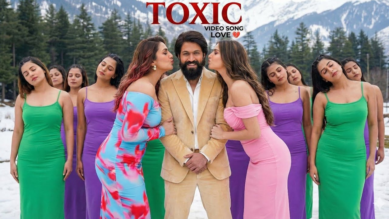 TOXIC | Love Failure Song 💔 | Yash x Tara Sutaria x Huma Qureshi | Fan Made AI Concept Video