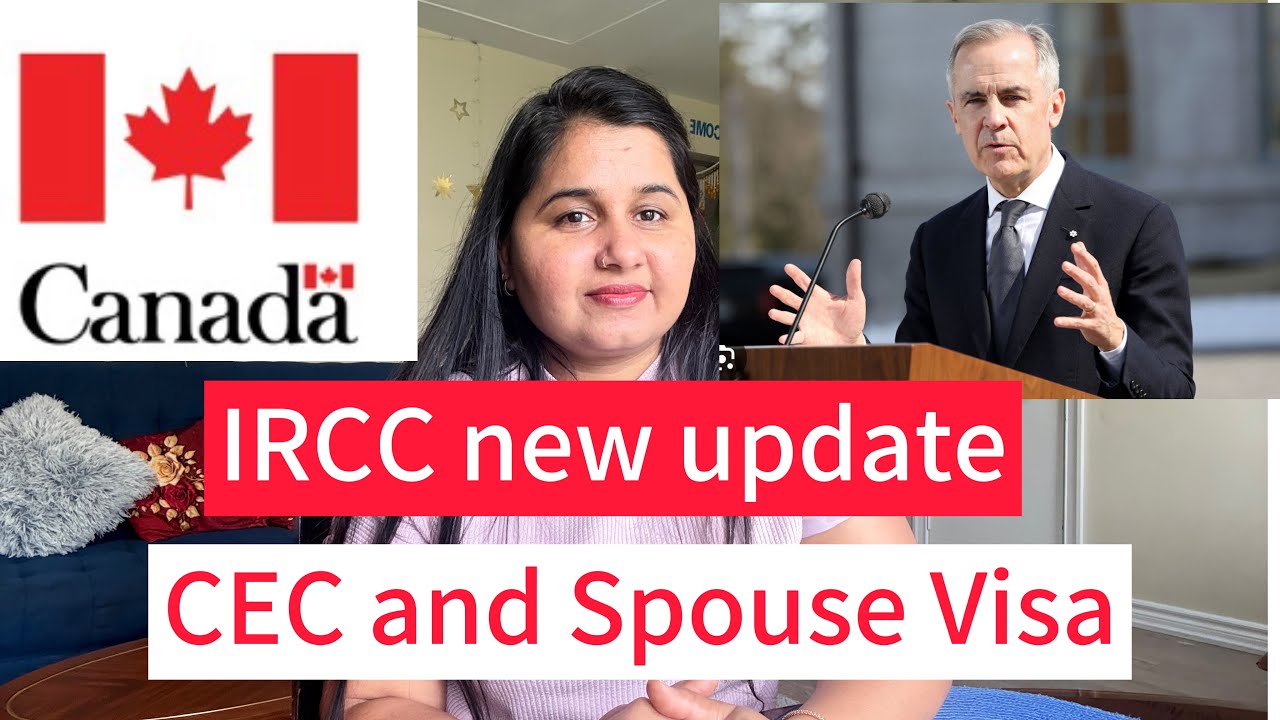 IRCC updates for CEC draws , IELTS mandate for Spouse open work permit files #canadapr #sowp #work 