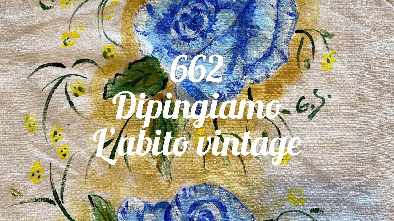 Dipingiamo l’abito vintage